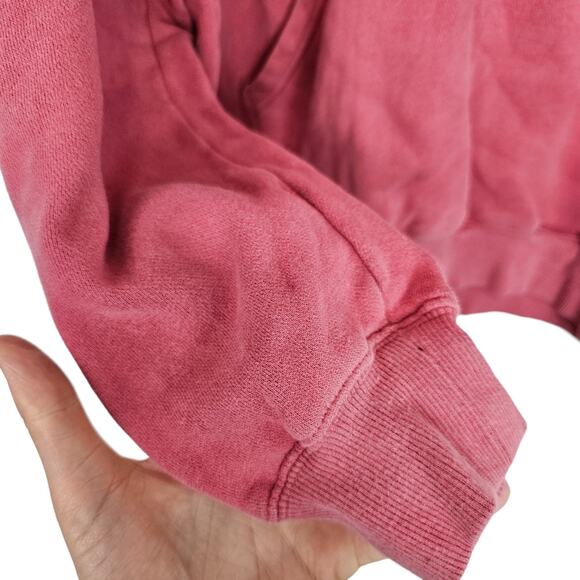 Cabela's Hoodie Pullover Hoodie Men M Pink Pullover Sweatshirt Hoodie Men - Picture 4 of 8